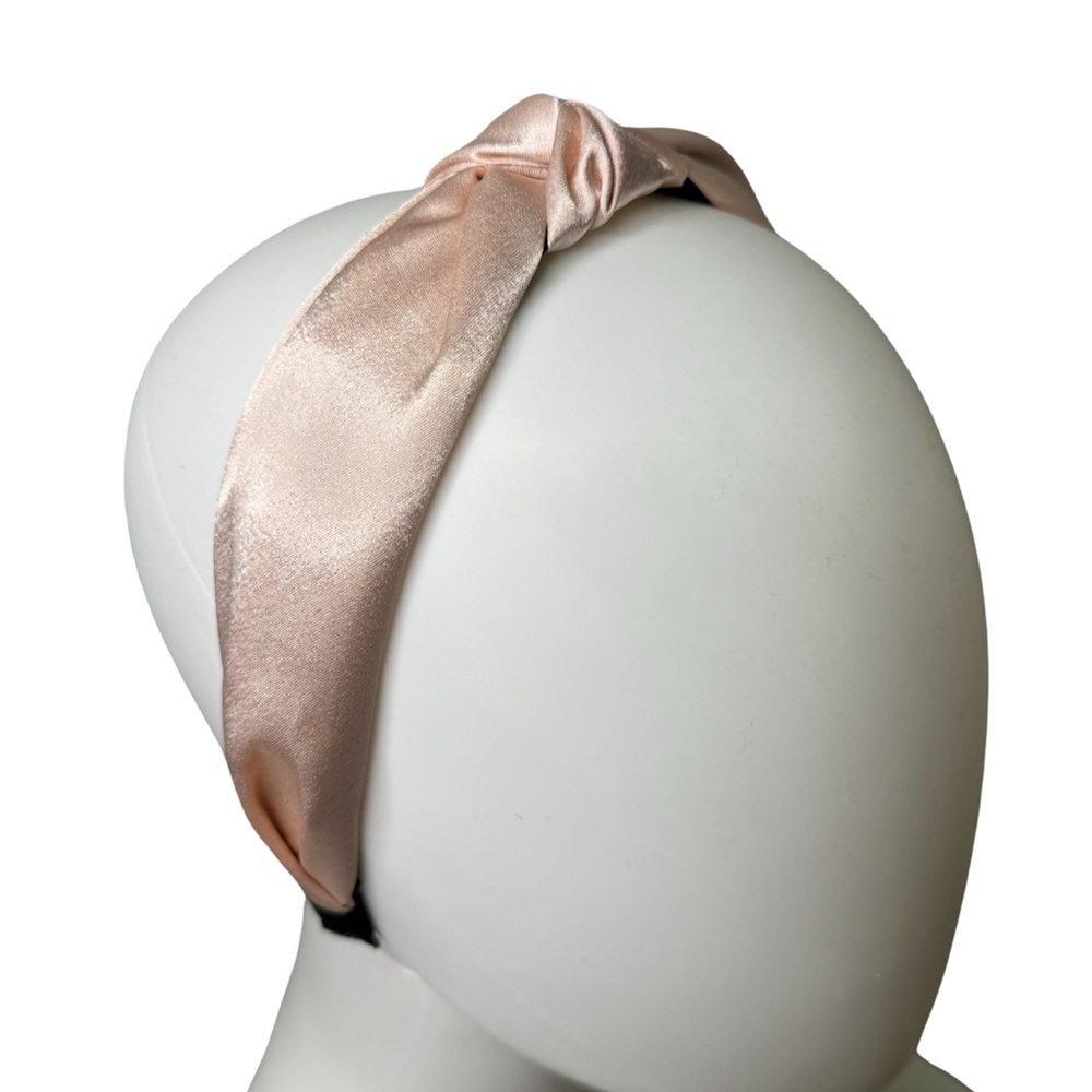 Ballet Pink Satin Fabric Knot headband